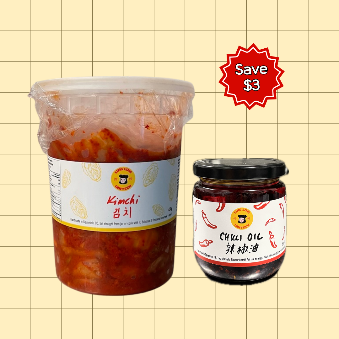 Kimchi (900g) & Chilli Oil