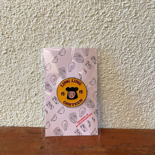 Ling Ling Canteen Enamel Pin