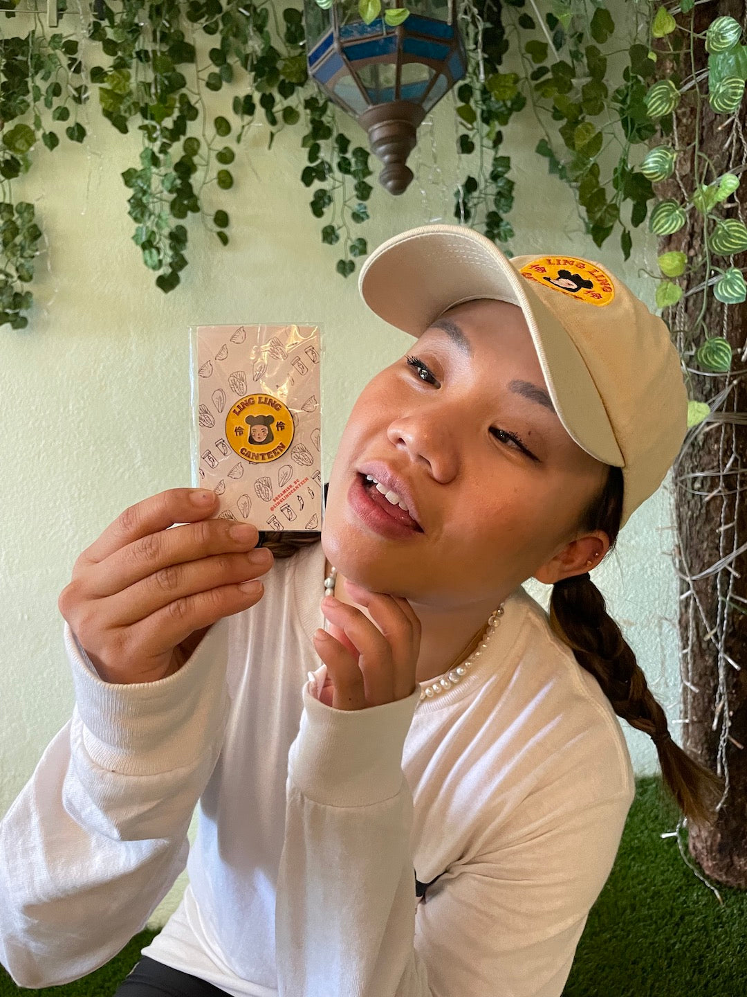 Ling Ling Canteen Enamel Pin