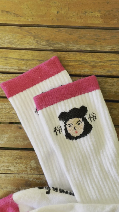 Ling Ling Canteen Crew Socks